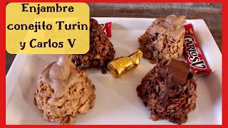 Enjambres de chocolate CONEJITO TURIN Y CARLOS V [upl. by Alane]