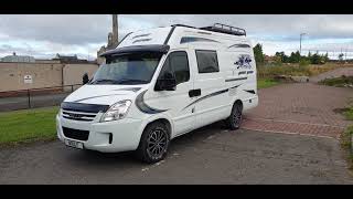 Iveco Daily Camper van renovation Motorhome Sunset Leisure Off Grid camping [upl. by Torruella]