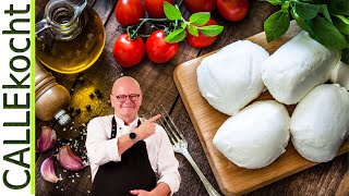 Tomate Mozzaella 20  Antipasti Rezept für wirklich leckeren Burrata [upl. by Esbenshade8]