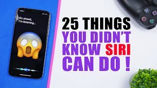 25 Things You Didnt Know SIRI Can Do Siri Tips amp Tricks [upl. by Hill]