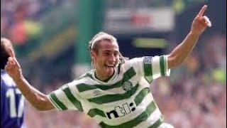 BEST HENRIK LARSSON MOMENT  20th CELTIC PLAYER AWARDS [upl. by Dalenna]