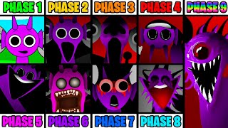 New Phase 1 VS Phase 2 VS Phase 3 VS Phase 4 VS Phase 5 VS Phase 69 in Incredibox Sprunki [upl. by Gothart]