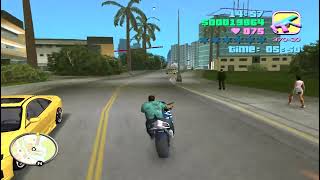 GTA Vice City Deluxe Edition high graphics  MISSION autocide without cheatcode [upl. by Ilellan]