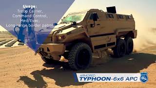 STREIT Group  TYPHOON 6x6APC Promo  2018 [upl. by Romalda]