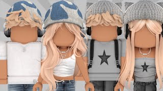 matching roblox outfits w codes amp links [upl. by Dnalrag419]