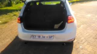 Golf 7 GTi Rear Turn Signal On When Boot Opens [upl. by Reggis313]