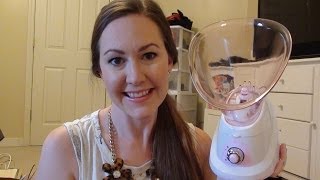 REVIEW CONAIR True Glow Face Steamer [upl. by Nytnerb379]