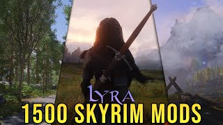 WHY IS MODDED SKYRIM SO FUN  Lyra Wabbajack  1500 Mods [upl. by Naimad210]