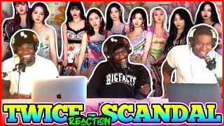 TWICE  SCANDAL  Reaction [upl. by Auqinehs]