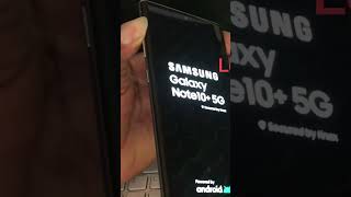 Samsung note 10 5G factory reset  note 10 hard reset without pc2023 [upl. by Parsaye]