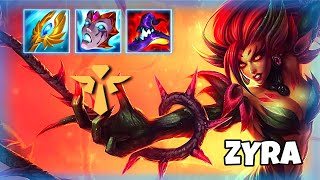 Wild Rift  ZYRA SUPPORT BUILD [upl. by Koblas]