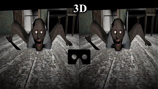 Granny 3D VR horror game 3D SBS VR box google cardboard [upl. by Marba]