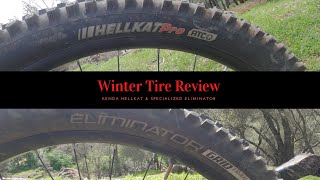 Tire Review Kenda Hellkat and Specialized Eliminator [upl. by Nairrod]