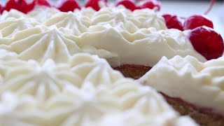 3 ingredient whipped cream frosting stabilized no gelatin [upl. by Aridaj]