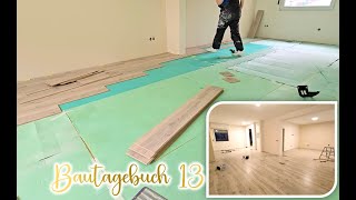 NEUER Boden ⚒️13Bautagebuch 2024🤩Minimi🎀 [upl. by Jehias]