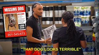 Ugly Missing Dog Prank [upl. by Hooker]