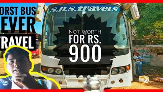 SRS TRAVELS  Chennai to Rameshwaram  Not Worth For Money 😖 [upl. by Loggia]