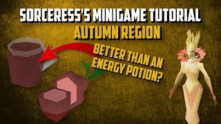 OSRS  Sorceresss Garden Minigame Tutorial  Autumn Region [upl. by Netsreik]