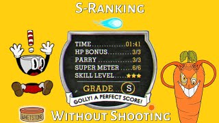 Can you S Rank a Boss Without Shooting  Cuphead [upl. by Ailime825]