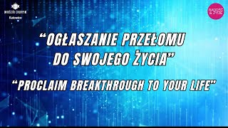 quotOgłaszanie przełomu do swojego życiaquot [upl. by Lindbom]