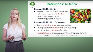 CNM’s Accredited Online Nutrition Course [upl. by Reprah]