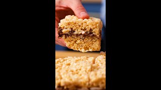 Tuckers Quiet Kitchen Chocolate HazelnutStuffed Crispy Rice Treats Part 2 [upl. by Scrivings]