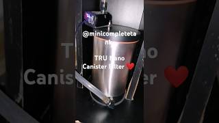 TRU Nano Canister Filter  Love them ❤️ minicompletetank minicompletetank [upl. by Nottnerb]