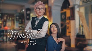 NGÔI NHÀ HOA HỒNG x MỖI NGƯỜI MỘT NƠI OFFICIAL VIDEO  VICKY NHUNG ft TỐ NY  MASHUP 7 [upl. by Ahsinotna]