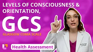 Levels of Consciousness and Orientation Glasgow Coma Scale [upl. by Enilatan]