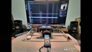 Klipsch promedia 21 THX jazz music demo [upl. by Yendahc]