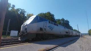 Amtrak Pennsylvanian Lewistown PA [upl. by Kowal753]