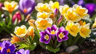 Blooming Beauties Primroses and Crocuses [upl. by Nalced]