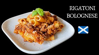 Rigatoni Ragu  Pasticciati  Rustic Bolognese Pasta Recipe [upl. by Eboj120]