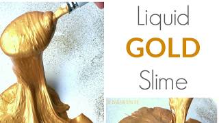 Liquid Gold Slime Recipe [upl. by Hennebery145]