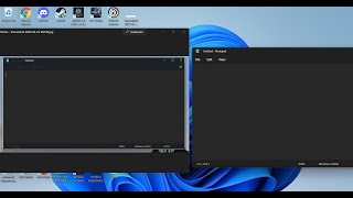 Fix Notepad In Dark Mode Shows White Border In Windows 11 PC [upl. by Antonin111]