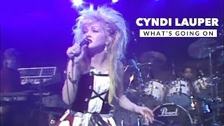 Cyndi Lauper  Whats Going On  Sofa King Karaoke [upl. by Crystal895]