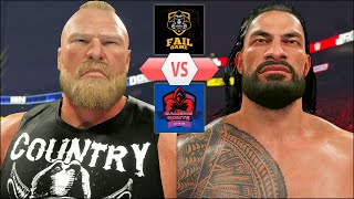 Fail Game Vs Gamers Route WWE 2K23 1 [upl. by Alakcim304]