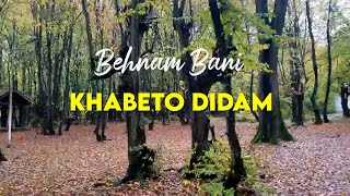 Behnam Bani  Khabeto Didam I Deli  بهنام بانی  خوابتو دیدم [upl. by Malory]