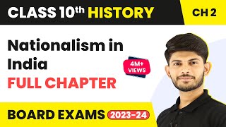 Nationalism in India Full Chapter Class 10 History  CBSE History Class 10 Chapter 2 202223 [upl. by Ynnej]