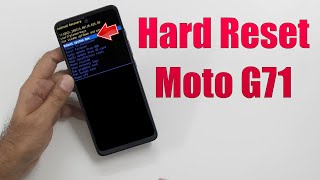 Hard Reset Moto G71  Factory Reset Remove PatternLockPassword How to Guide [upl. by Sedgewake897]