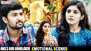 quotAaj Ka Khiladiquot Movie Emotional Scenes  South Movie  Nani Nivetha Thomas Aadhi  Aditya Movies [upl. by Pattison]