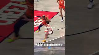 Caitlin’s Bitter Revenge 🥶caitlinclark wnba basketball [upl. by Yecak]