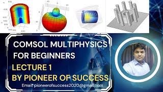 COMSOL for Beginners created in 2023 Lecture 1 COMSOL beginners research engineers pos [upl. by Kostival]