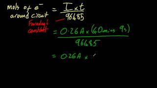 R3215 Determine the relative amounts of the products formed during electrolysis HL IB Chemistry [upl. by Cleland]