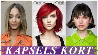 Makkelijke kapsels kort haar 2018 dames [upl. by Pasadis22]