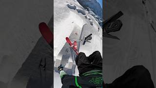 POV of Kim Gubser’s World Record WorldRecord Skiing [upl. by Haas902]