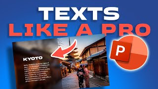 Add TEXTS like a PRO in PowerPoint 4 CREATIVE WAYS Step by Step 😊 [upl. by Gensmer576]