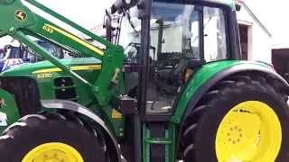 John Deere 6230 cw JD 633 loader [upl. by Krongold588]