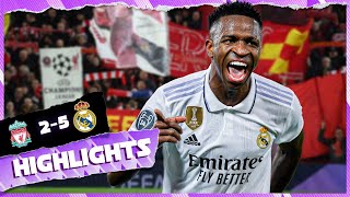 HIGHLIGHTS  Liverpool 25 Real Madrid  UEFA Champions League [upl. by Pas]