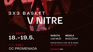 3x3 Slovakia Tour 2024  Nitra  LIVE [upl. by Casia]